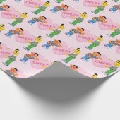 Ernie & Bert Big Valentine's Heart Geschenkpapier (Ecke)