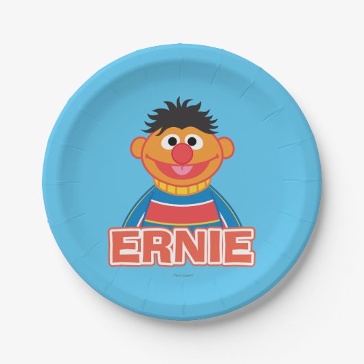 Ernie Classic Style Pappteller (Vorderseite)