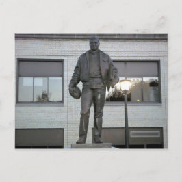 Ernie Davis Memorial Statue in Elmira, NY Postkarte