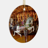 Ernie die Socken-Affe-Karussell-runde Verzierung Keramikornament (Rechts)