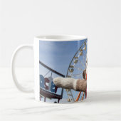 Ernie die Socken-Affe-Riesenrad-Tasse Kaffeetasse (Links)