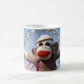Ernie die Socken-Affe-Tasse Kaffeetasse (Mittel)