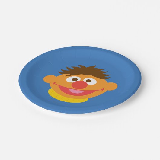 Ernie Face Pappteller (Schrägansicht)