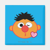 Ernie Face Throwing a Kiss Magnet (Vorne)