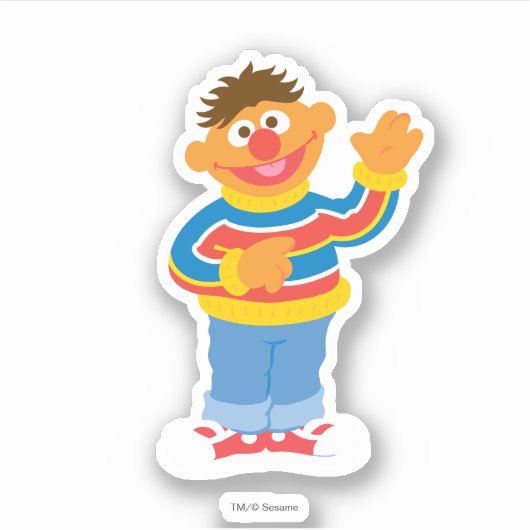 Ernie Graphic Aufkleber (Vorderseite)
