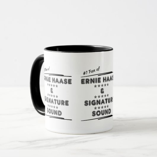 Ernie Haase & Signature Sound #1 Fan Coffee Tasse (Vorderseite Links)