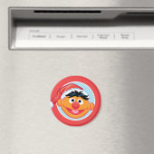 Ernie mit Weihnachtsmannmütze Magnet (In Situ (Geschirrspüler))