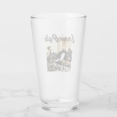 ERNIE PYLE BIER GLASS RECLINING GLAS (Rückseite)