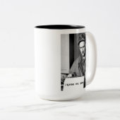 Ernie Pyle erhalten zu arbeiten! Tasse (VorderseiteRechts)