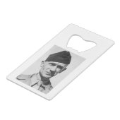 ERNIE PYLE Kreditkartenflaschenöffner (Rückseite Schrägansicht)