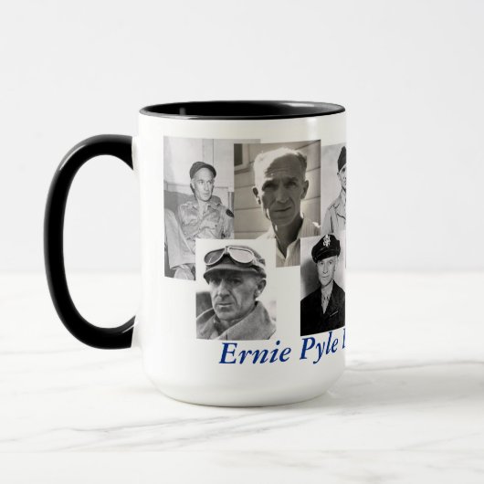 Ernie Pyle Legacy Foundation Kaffeetasse (Links)