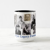 Ernie Pyle Legacy Foundation Kaffeetasse (Zentrum)