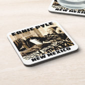 Ernie Pyle New Mexico Untersetzer Set (Linke Seite)
