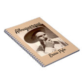 Ernie Pyle Spiralnotebook Albuquerque New Mexico Notizblock (Rechte Seite)