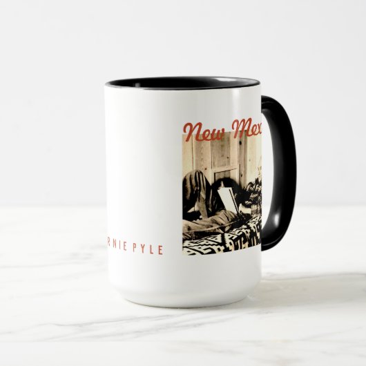 Ernie Pyle Tasse New Mexico (VorderseiteRechts)