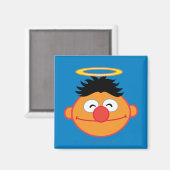 Ernie Smiling Face mit Halo Magnet (Vorderseite/Rückseite)