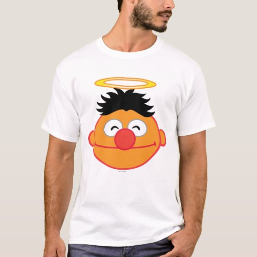 Ernie Smiling Face mit Halo T-Shirt (Vorderseite)