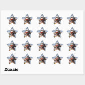 Ernie the Sock Monkey Star Sticker (Blatt)