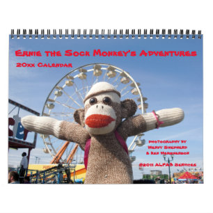 Ernie The Sock Monkey's Adventures - Kalender 2020
