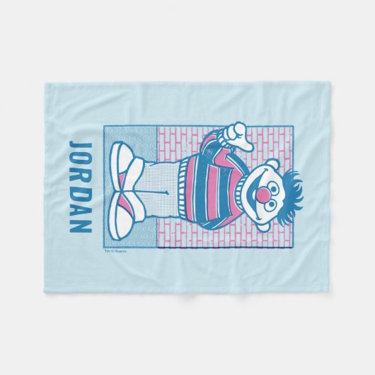 Ernie | U Mad, Bert? Fleecedecke (Vorderseite (Horizontal))