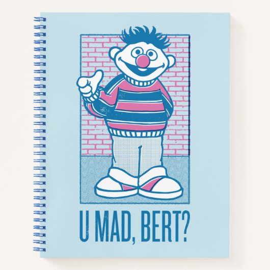 Ernie | U Mad, Bert? Notizblock (Vorderseite)