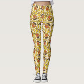 Ernie und Rubber Duckie Pattern Leggings (Vorderseite)
