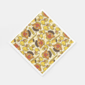 Ernie und Rubber Duckie Pattern Serviette (Ecke)