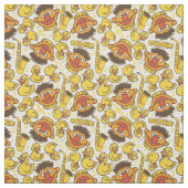 Ernie und Rubber Duckie Pattern Stoff (Muster)