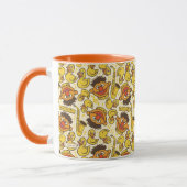 Ernie und Rubber Duckie Pattern Tasse (Links)
