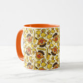 Ernie und Rubber Duckie Pattern Tasse (Vorderseite Links)
