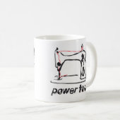 ErnieK Power-Werkzeug Kaffeetasse (VorderseiteRechts)