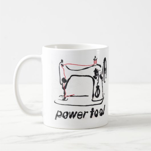 ErnieK Power-Werkzeug Kaffeetasse (Links)
