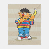 Ernie's Bananas Fleecedecke (Vorderseite)