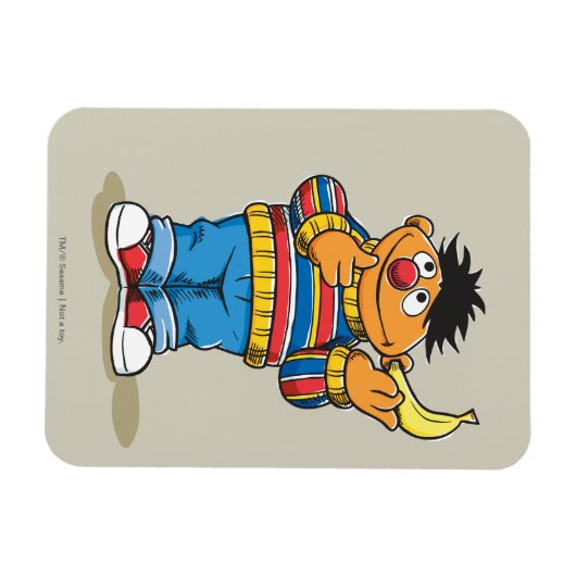 Ernie's Bananas Magnet (Horizontal)