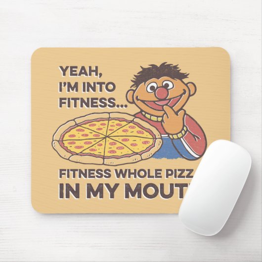 ErnieYeah, ich bin in Fitness Mousepad (Mit Mouse)