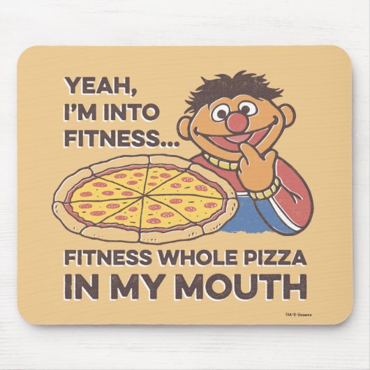 ErnieYeah, ich bin in Fitness Mousepad (Vorne)