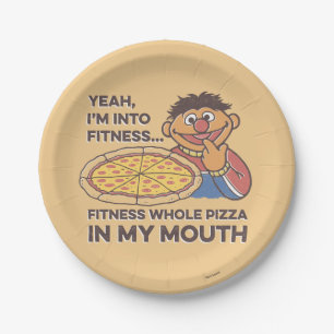ErnieYeah, ich bin in Fitness Pappteller