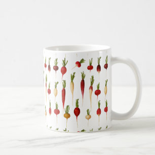 Ernst Benarys Radieschensorten Kaffeetasse