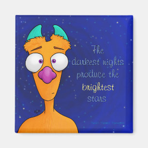 Ernst das Monster, Magnet w/quote