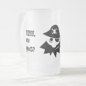 ERNST DU ERNST? Mattierte Tasse (Vorderseite Links)