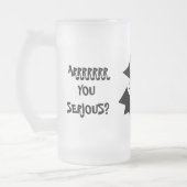 ERNST DU ERNST? Mattierte Tasse (Links)