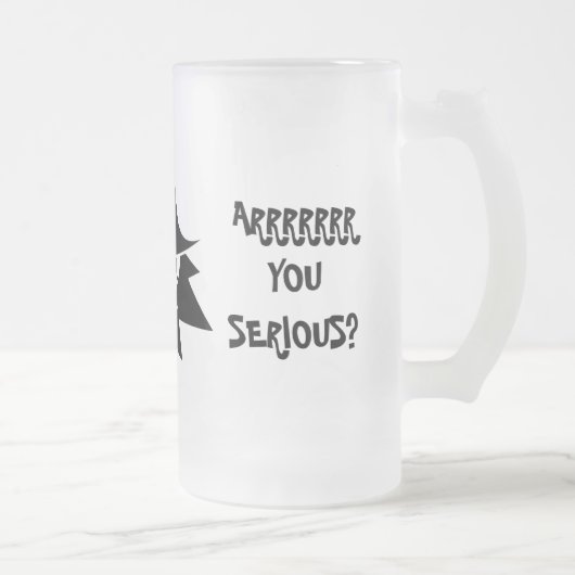 ERNST DU ERNST? Mattierte Tasse (Rechts)