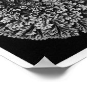 Ernst Haeckel Art Print: Lichenes Poster (Ecke)