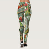 Ernst Haeckel Art Print: Trochilidae Leggings (Rückseite)