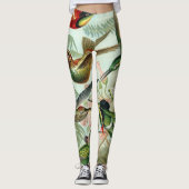 Ernst Haeckel Art Print: Trochilidae Leggings (Vorderseite)