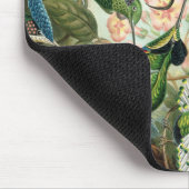 Ernst Haeckel Art Print: Trochilidae Mousepad (Ecke)
