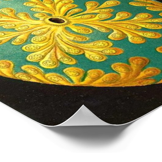 Ernst Haeckel - Ascidiae Poster (Ecke)