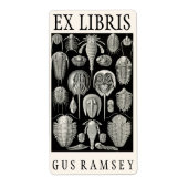 Ernst Haeckel Aspidonia Buchzeichen (Vorne)