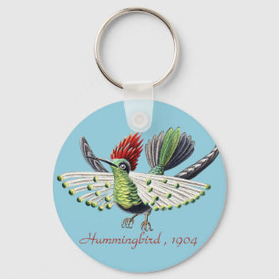 Ernst Haeckel Bunte Kolibris Natur Kunst Schlüsselanhänger