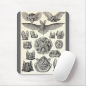 Ernst Haeckel - Chiroptera-Schläger Mousepad (Mit Mouse)